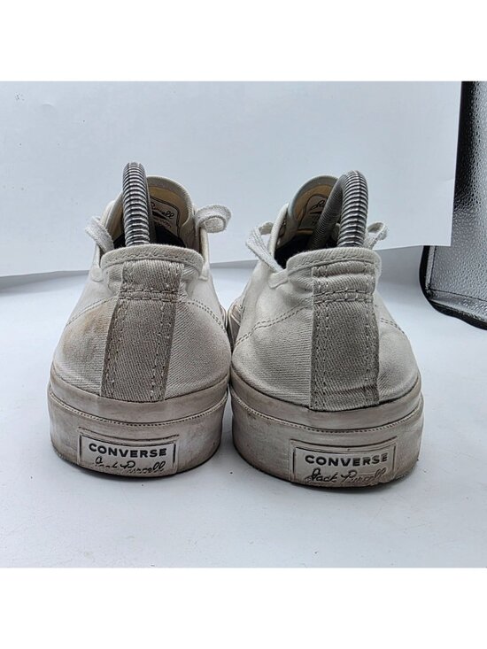 Converse Jack Purcell Mens Size 8.5 White Classic Shoes Low Top Sneaker Casual main image 8